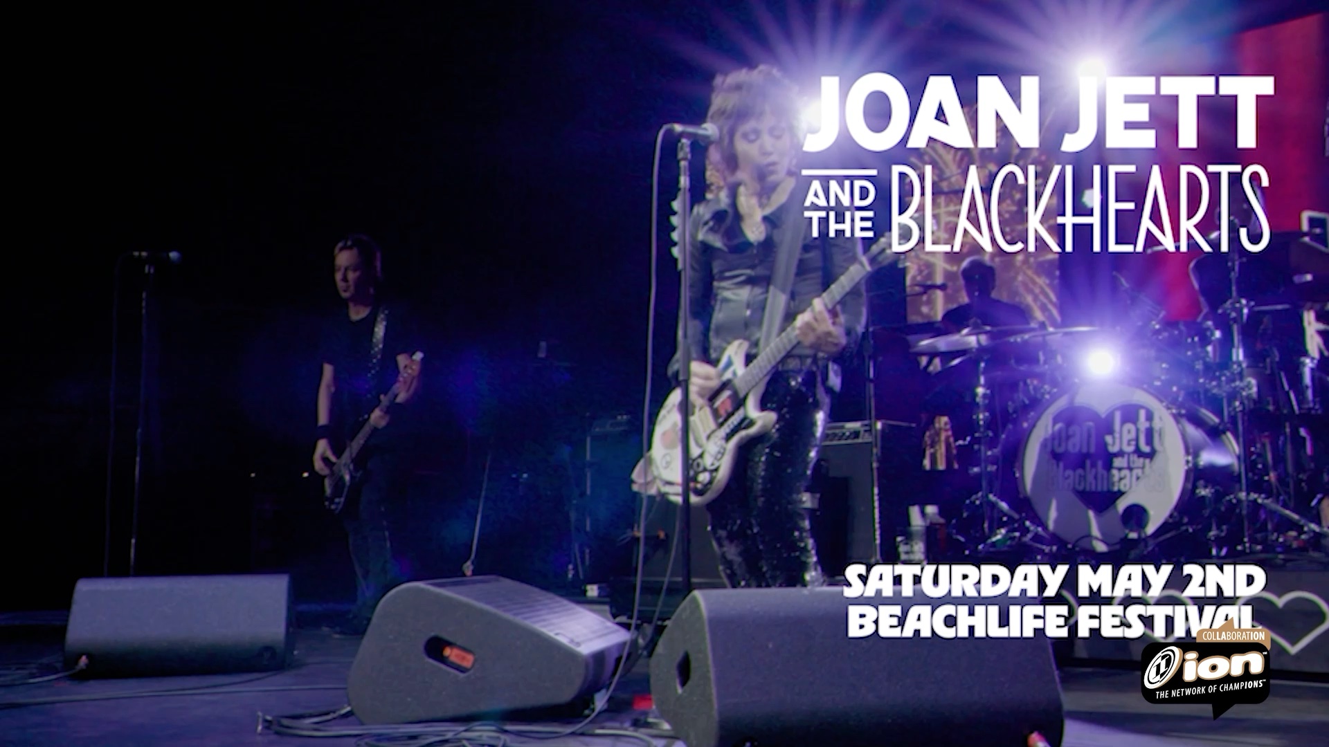 Joan Jett are Stoked to Sea You on ION